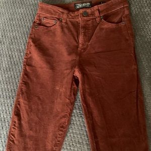 lucky brand bridgette high waist corduroy jeans